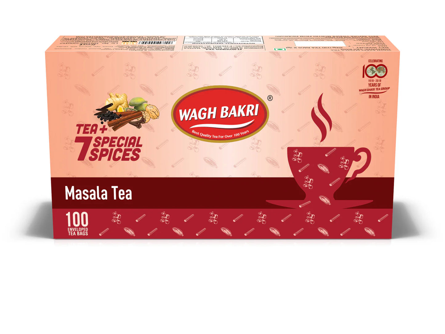 Wagh Bakri Masala Tea Bags