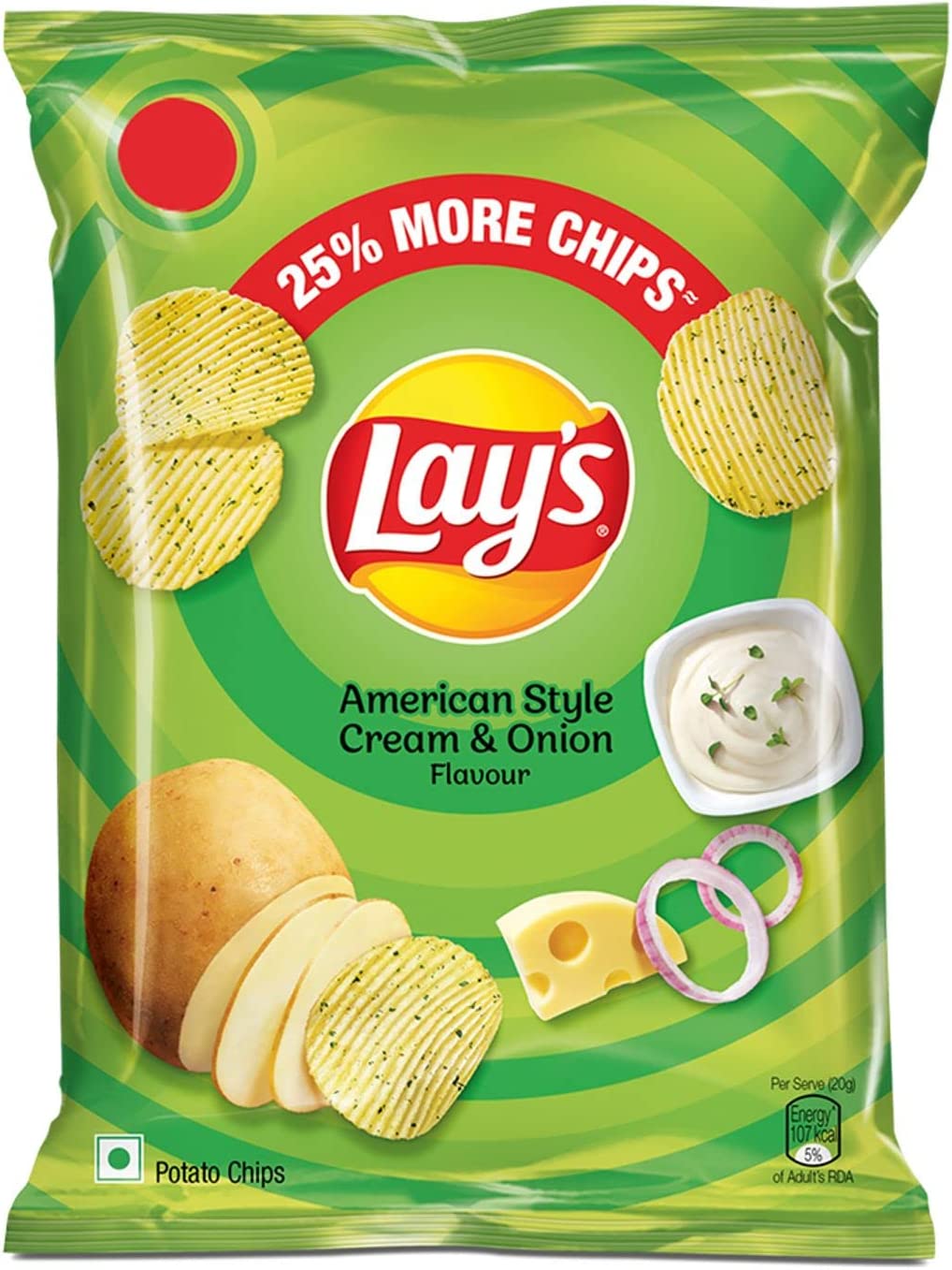 Lay’s American Style Cream & Onion