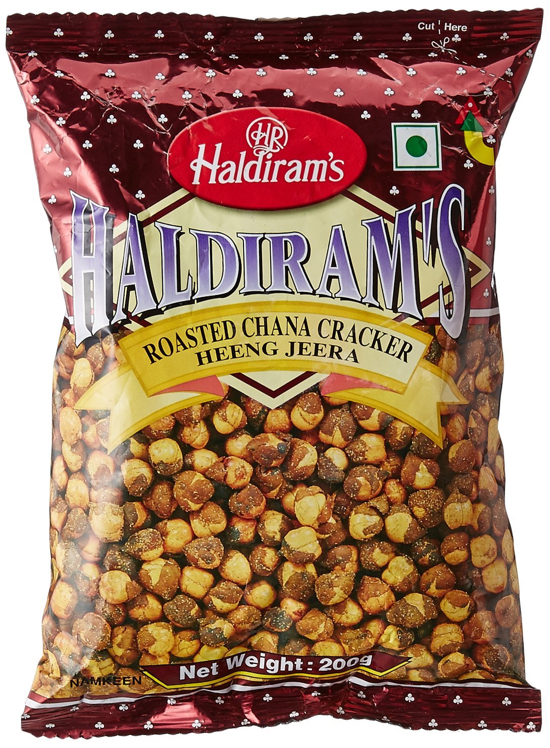 Haldiram’s Roasted Chana Crackers Heeng Jeera 200g