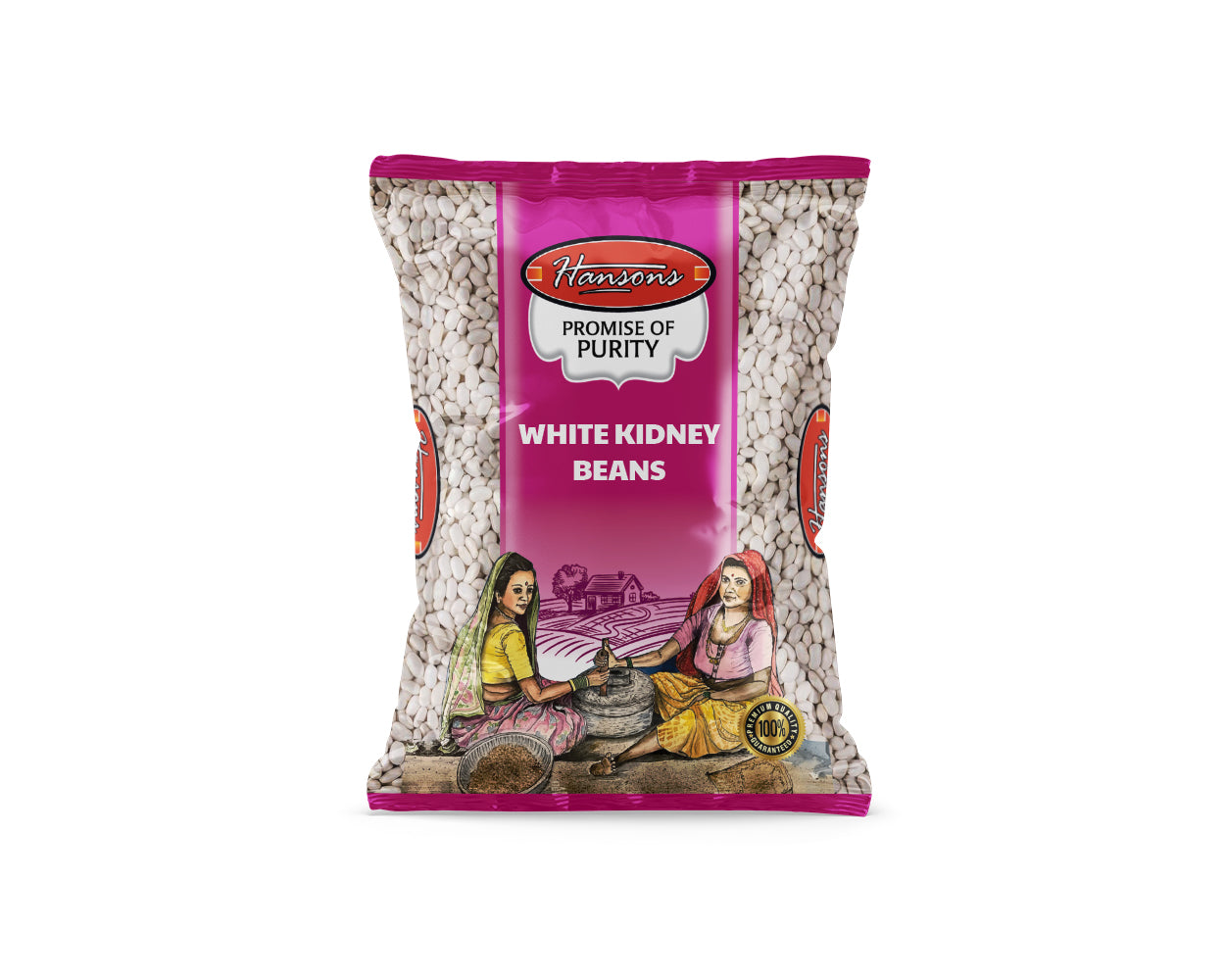 Hansons White Kidney Beans (500 gm | 1kg)