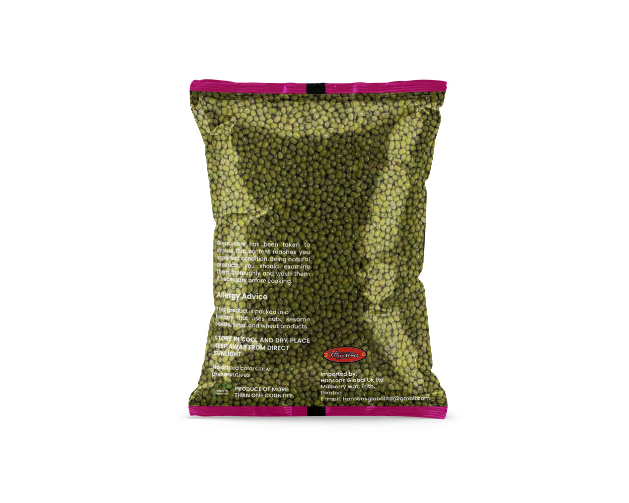 Hansons Moong Daal Whole (500 gm | 1kg | 2kg)