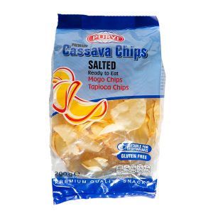 Purvi Cassava chips  Salted