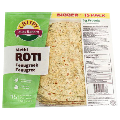 Crispy Methi Roti 15pcs