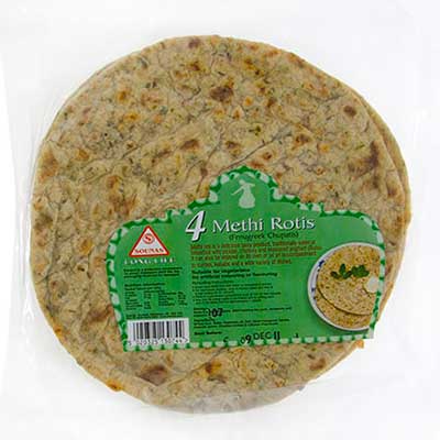 Sounas Methi Rotis 4pcs