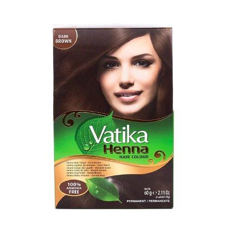 Vatika Henna Hair Colour (Dark Brown)