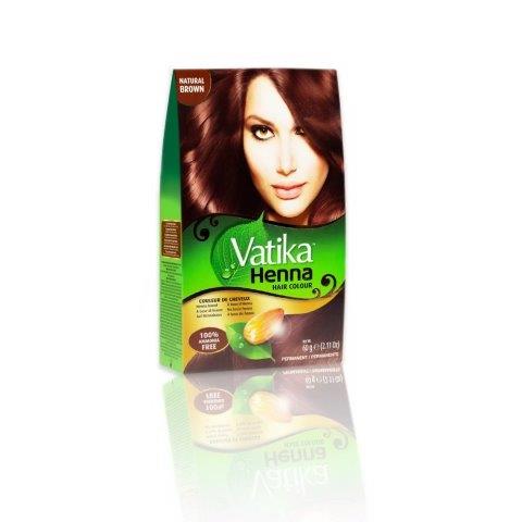 Vatika Henna Hair Colour (Natural Brown)